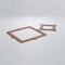 Ekena Millwork Large Arcadia Decorative Fretwork Wood Wall Panels, Walnut, 40 7/8"W x 23 3/8"H x 3/8"T WALW24X24X0375ARCWA - alternate 3